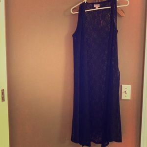 LuLaRoe Joy black lace